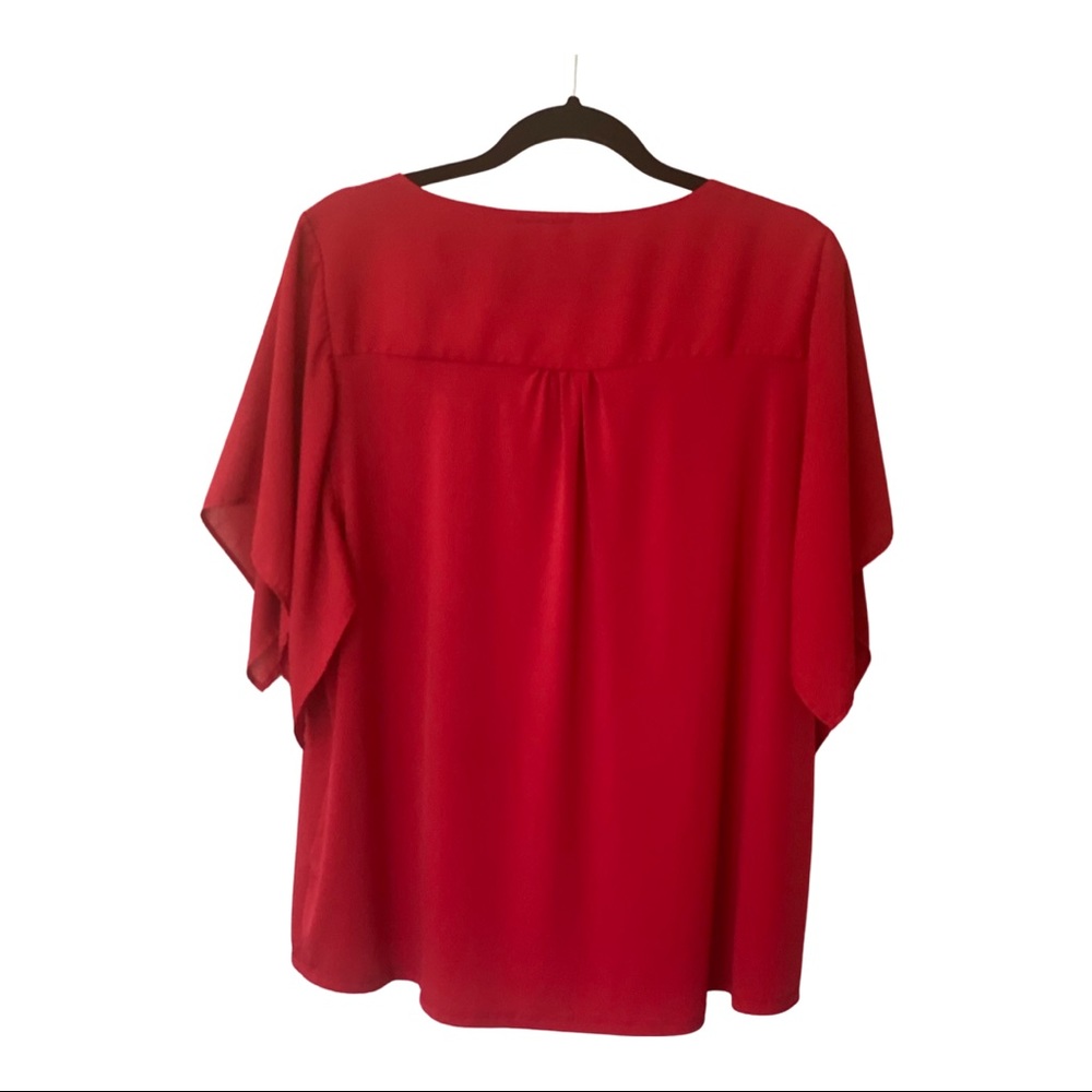 Red blouse - Picture 2 of 3